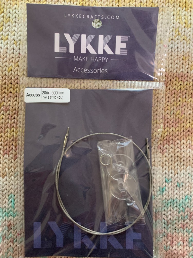 Lykke Flight Interchangeable Needle Cables for 3 1/2" Tips
