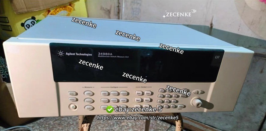 Keysight Agilent 34980A Multifunction Switch Measurement Unit.