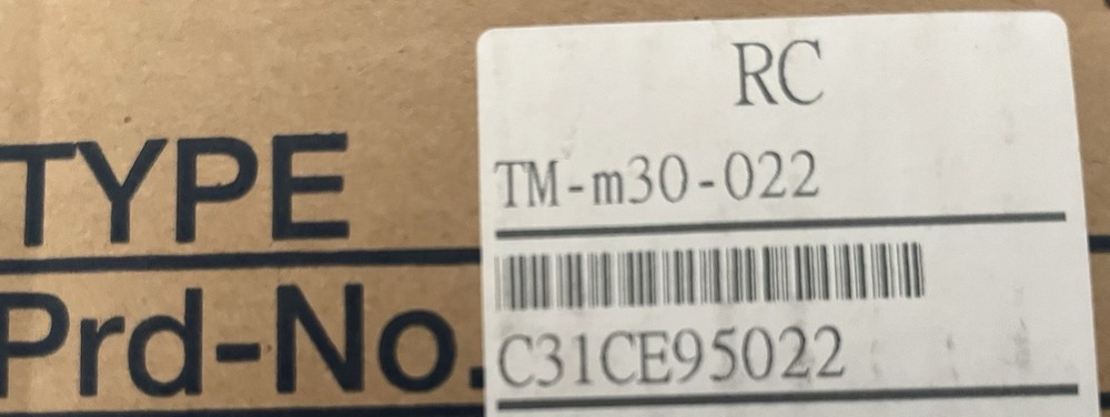 Epson TM-M30 Thermal POS Receipt Printer – New Open Box – Never Deployed