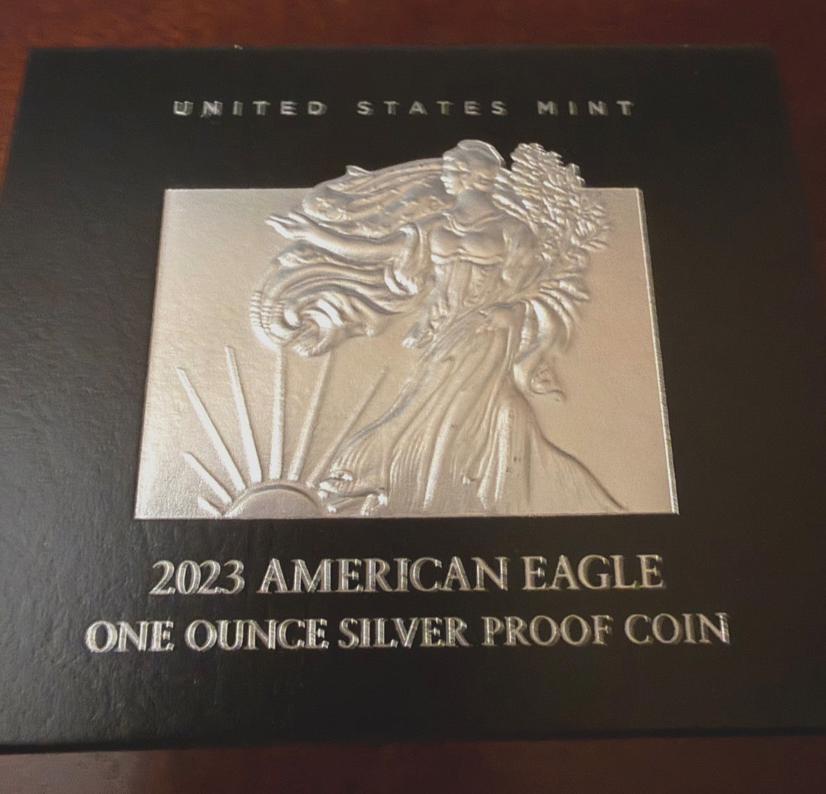 2023 W Proof Silver Eagle  with OGP and COA