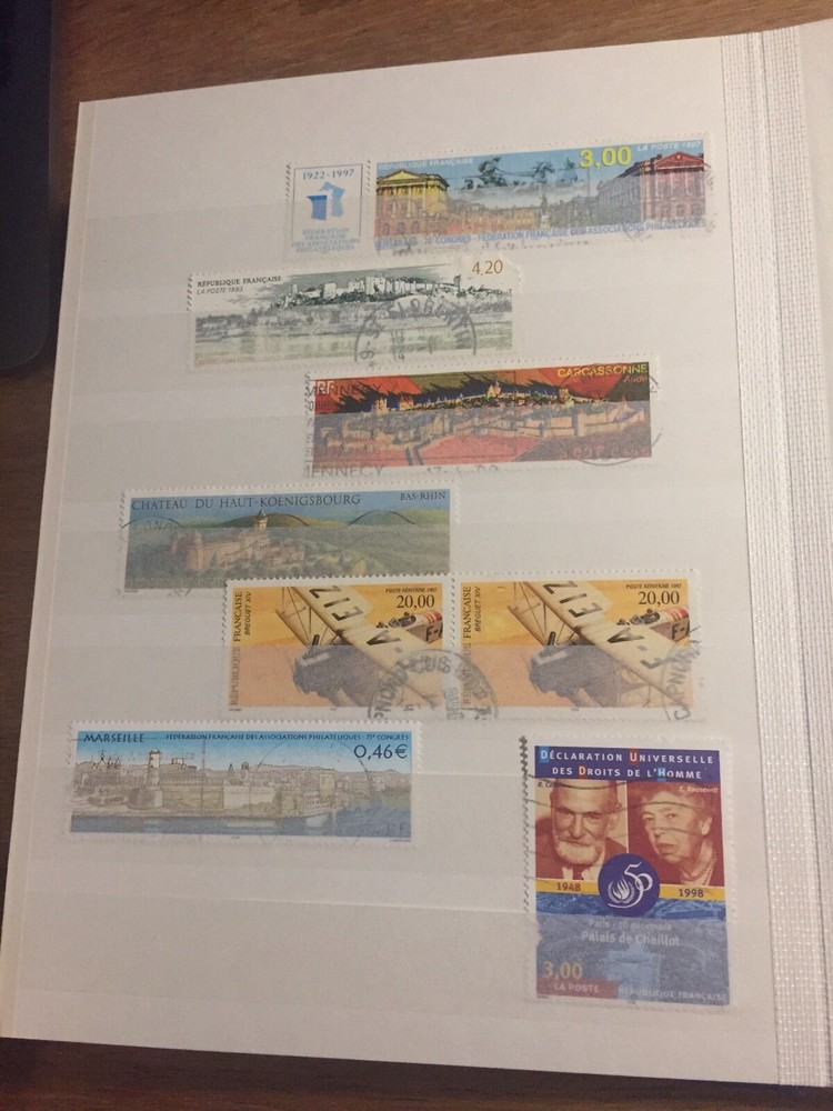 Complete 185 Stamp Binder Stamps