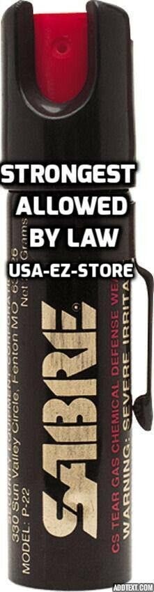 Sabre Professional Pepper Spray Self Defense Police Red Pocket Unit