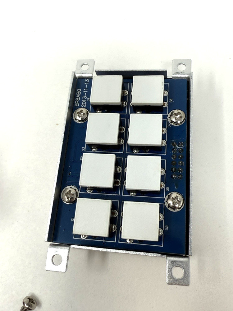 Muxlab 8 Button RS232 / IR Control Panel 500816 ~ No Power Supply ~ Untested