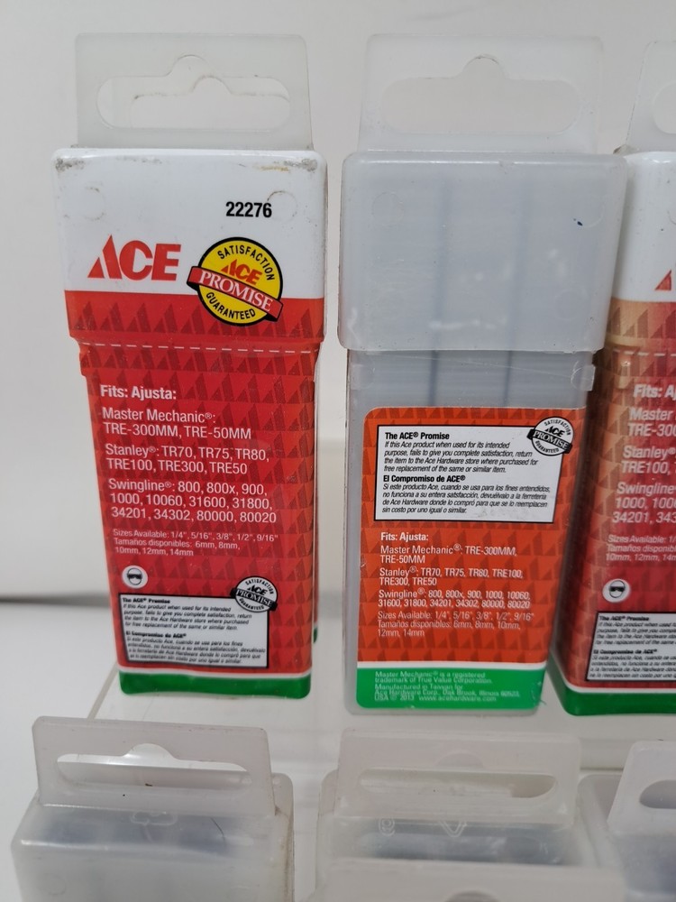 (Roofers)Assorted Ace Staples 13 Packs