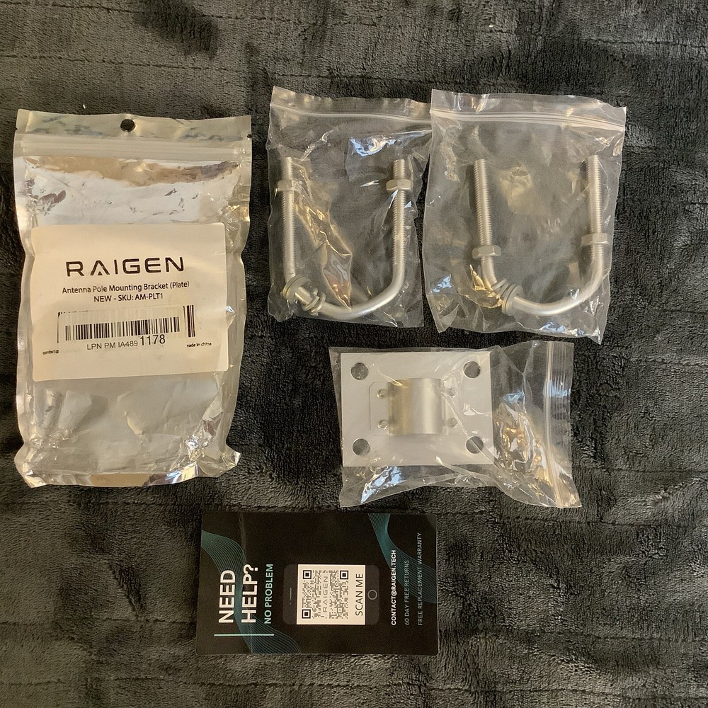 Antenna Pole Mounting Bracket (Plate)