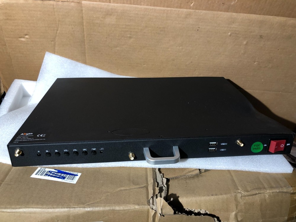 Absen AIBOX500 LED Multimedia Processor Test Setup Photos Shenzhen
