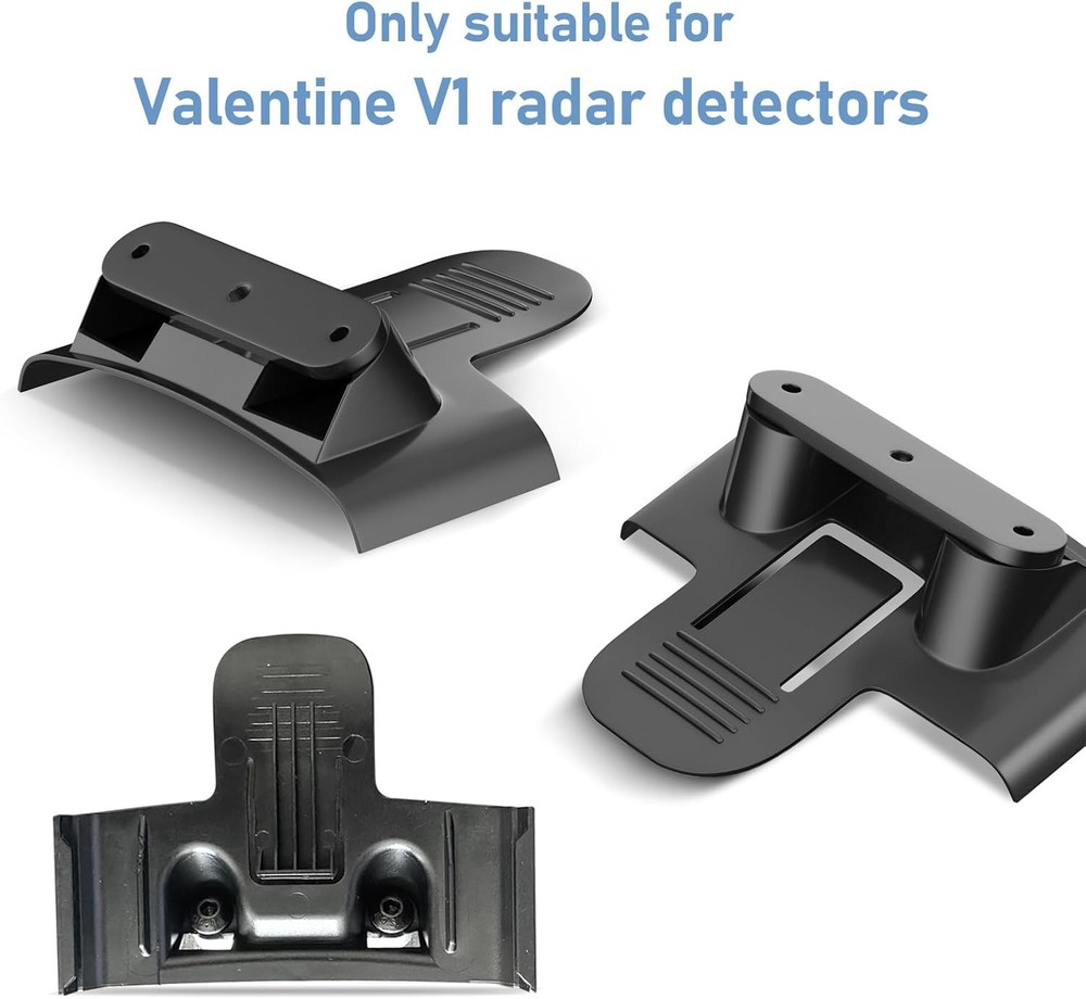 Universal Radar Detector Mount Bracket Rearview Mirror Holder