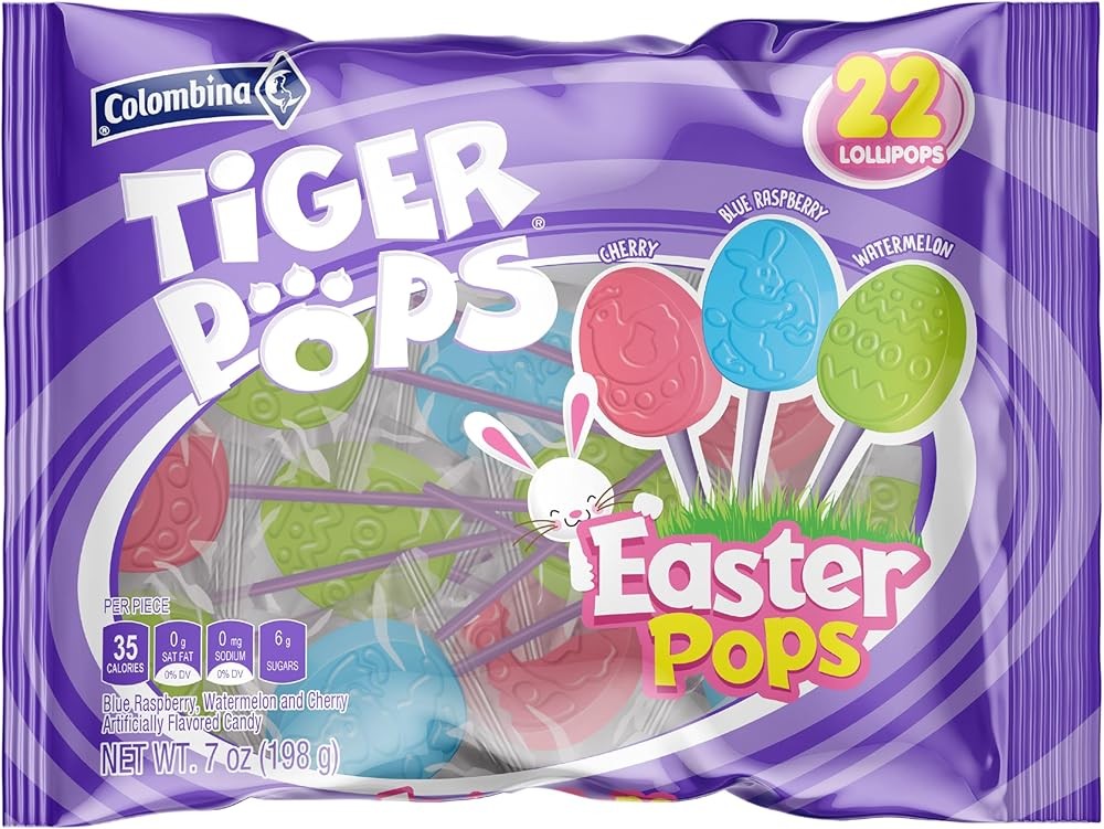 Tir Easter s, Cherry, Blue Raspberry, and Watermelon