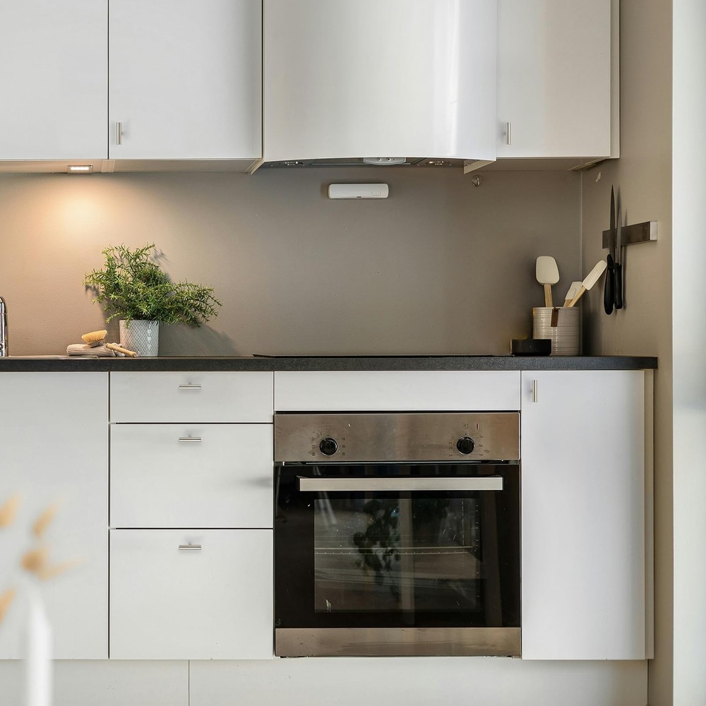 10 Pack Brushed Nickel Cabinet Knobs 2 Inch - Silver Drawer Knobs Single Hole