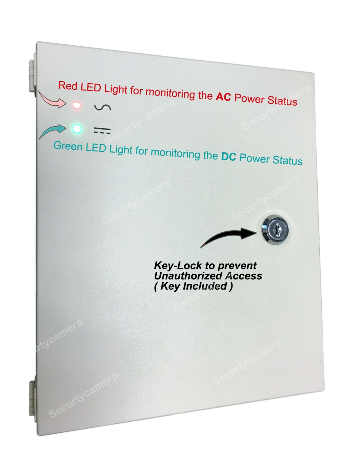 16 Channel 12V DC 10Amp with 18pcs DC Jack CCTV Power Supply for Security Camera