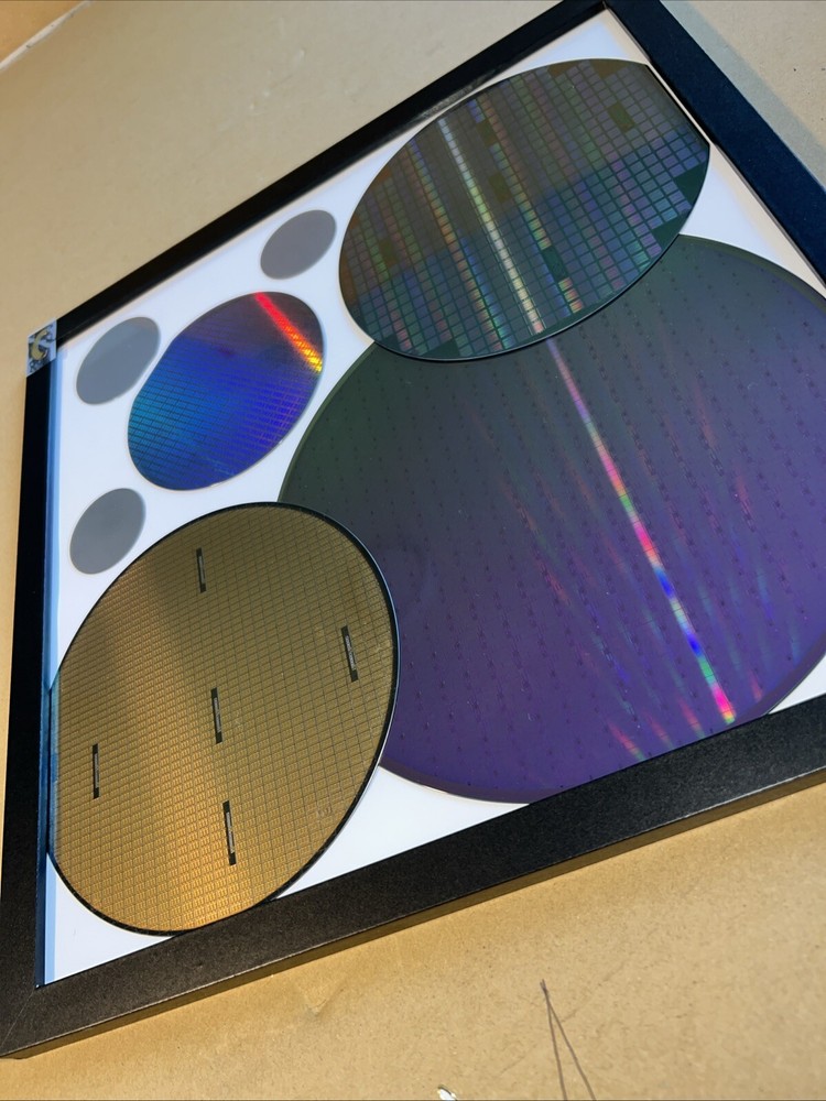8” Silicon Pattern Wafer IntegratedCircuits Art 8”6”6”4”2”1”1” Art semiconductor