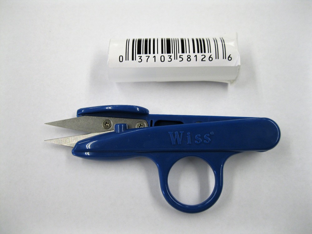 Wiss 1570B Sharp Point Quick-Clip Lightweight Speed Cutting Scissor