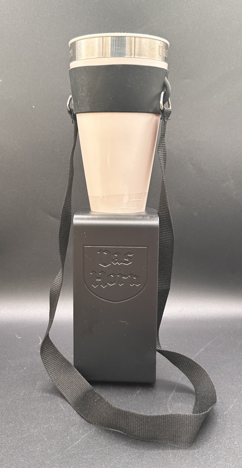 Das Horn VIKING Uber Drinking Vessel 24oz With Holder & Stand New in Open Box