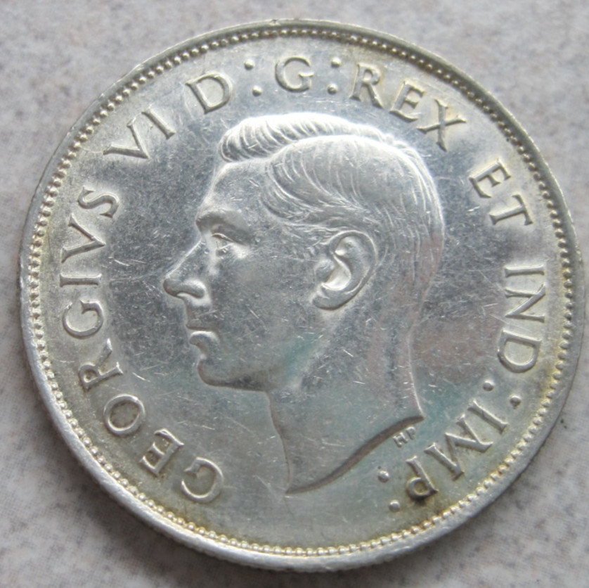 1940 Canada Silver 50c