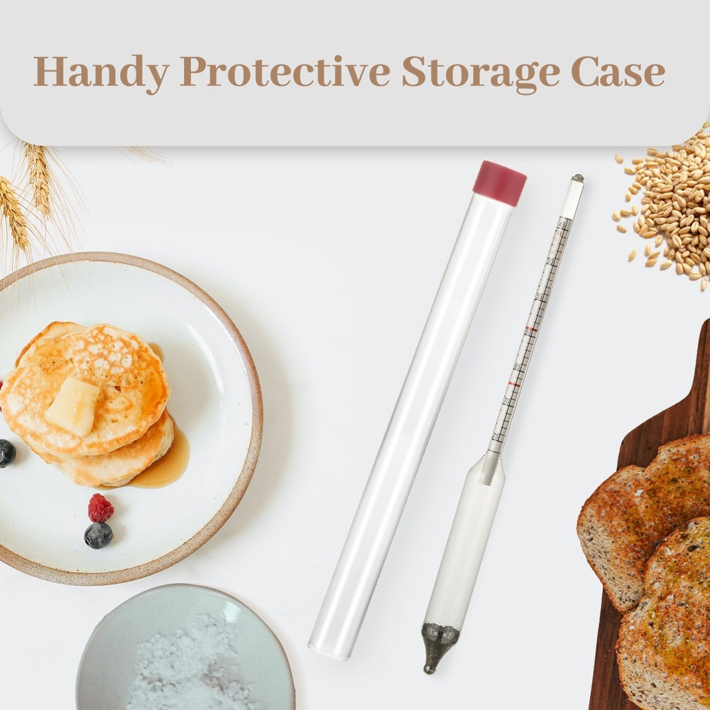 Maple Syrup Hydrometer, Baume and Brix Scale, Hydrometer