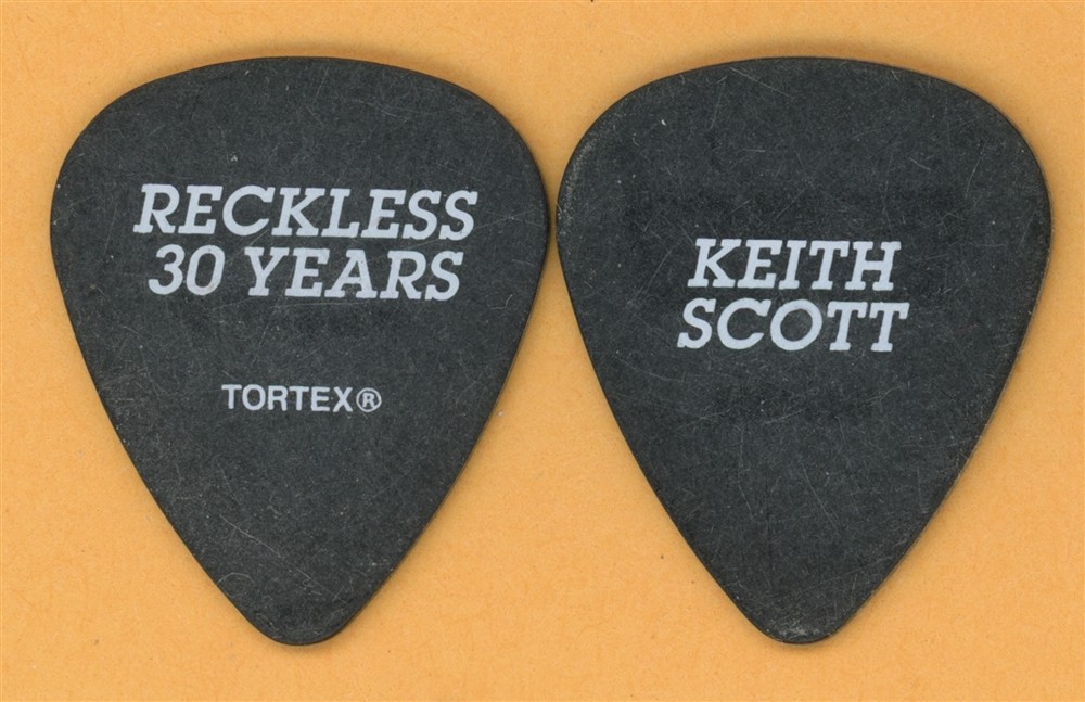 Bryan Adams Keith Scott Authentic Guitar Pick - 2015 Reckless 30th Anniversary