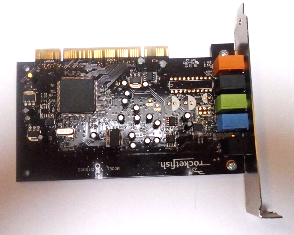 ROCKETFISH RF-51SDCD PCI Sound Card for PC Removed From Working system