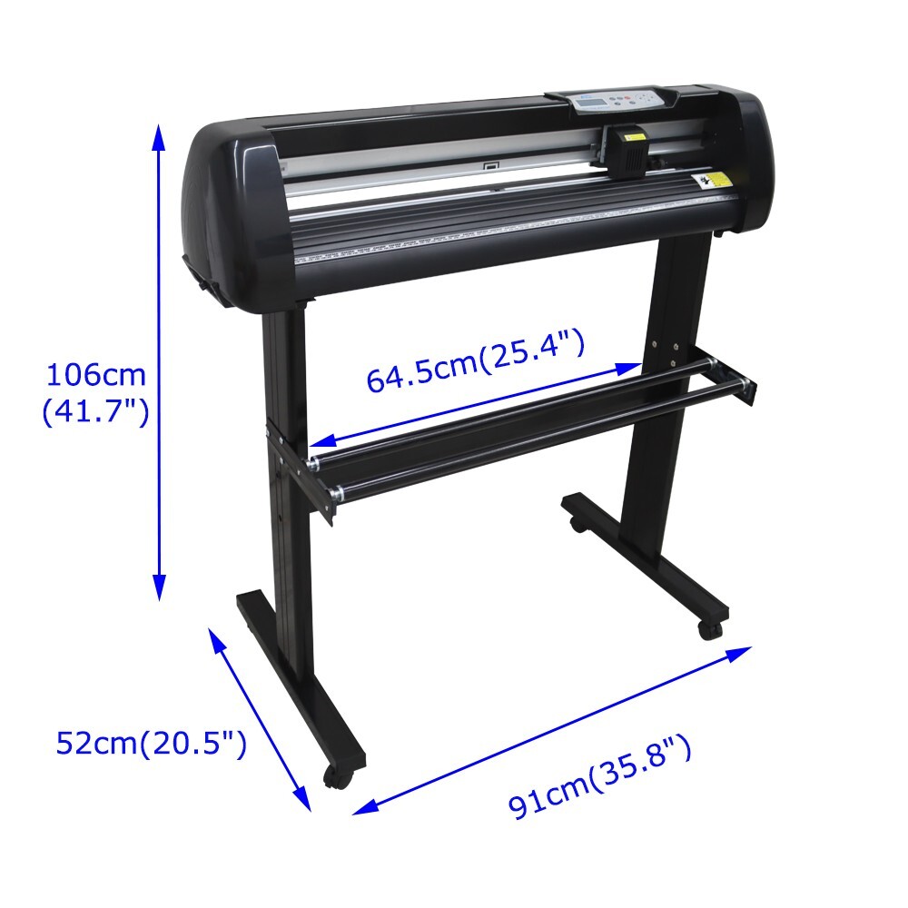 24inch 500g Cutter Plotter with Craftedge Software COM&USB Interface