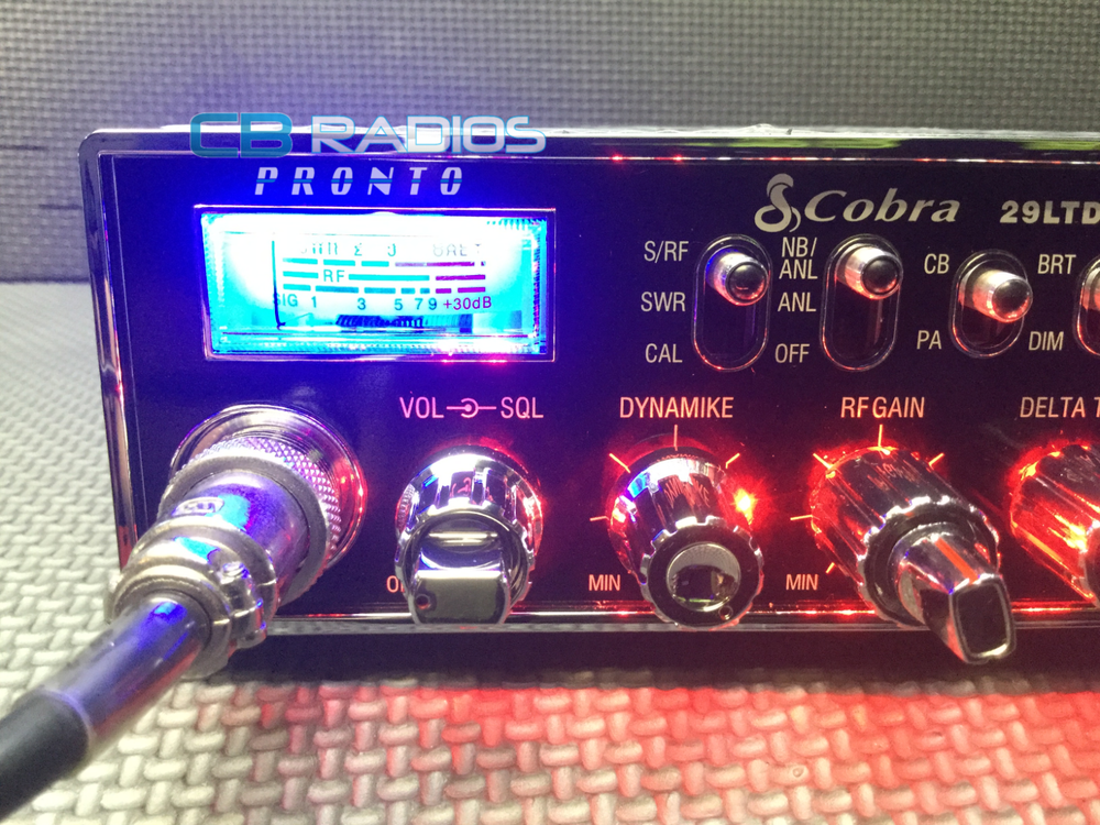 Cobra 29 LTD Chrome - RED NITRO + PERFORMANCE TUNED + RECEIVE ENHANCE + ECHO