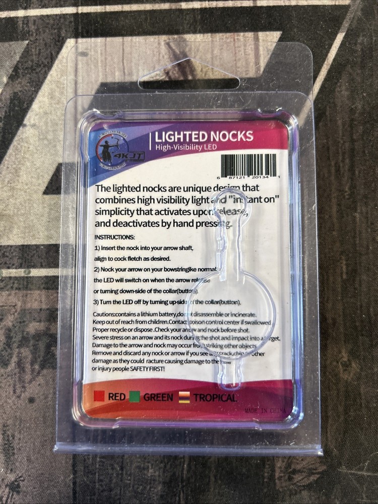 World Class Archery Lighted Knocks Tropical