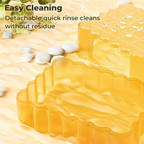 Hamster Sand Bath Container - Small Animal Bathroom Shower Rectangular White