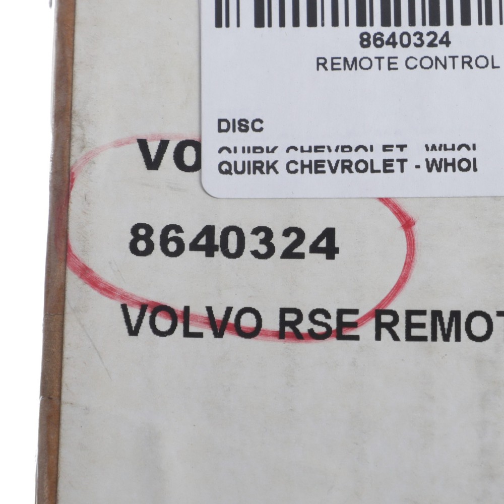 Genuine Volvo Remote Control 8640324