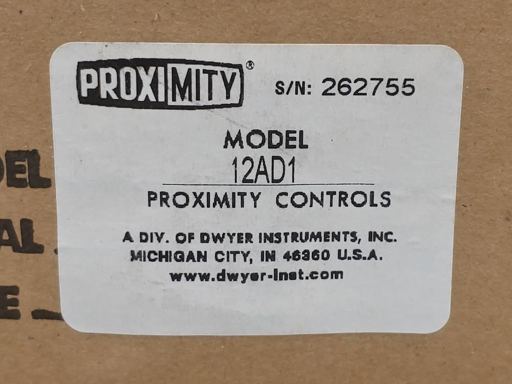 Proximity Controls Rotary Position Indicating Switch 12AD1