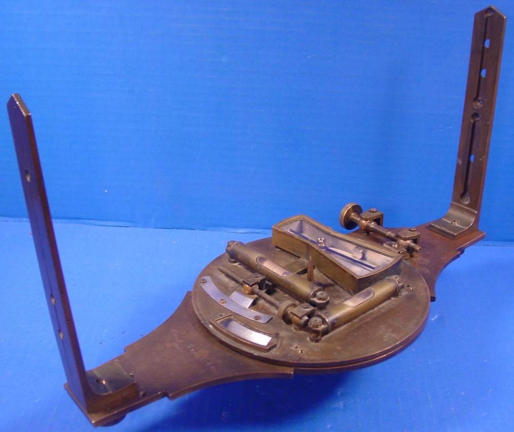 1876 Young & Sons Solar Compass - Missing Solar Attachment