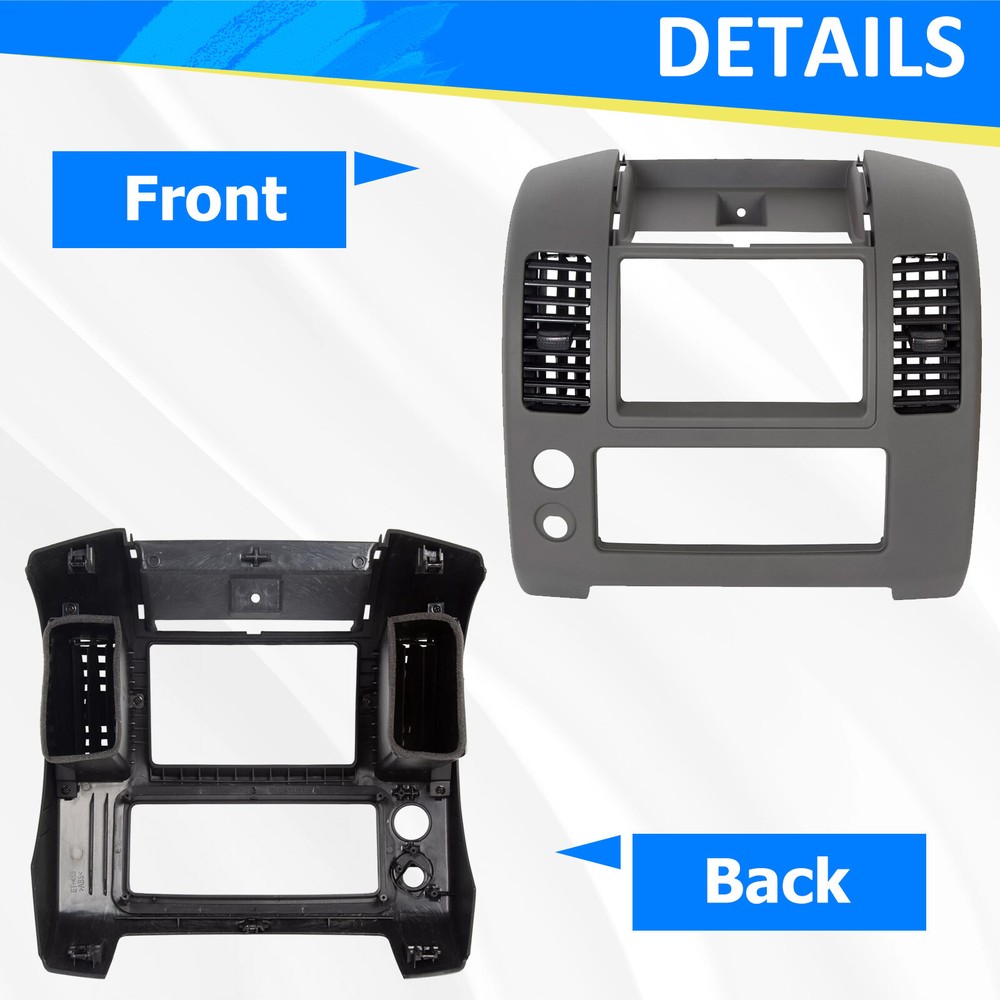 Center Dash Console Instrument Panel Cluster Lid Fit 2005-2020 Nissan Frontier