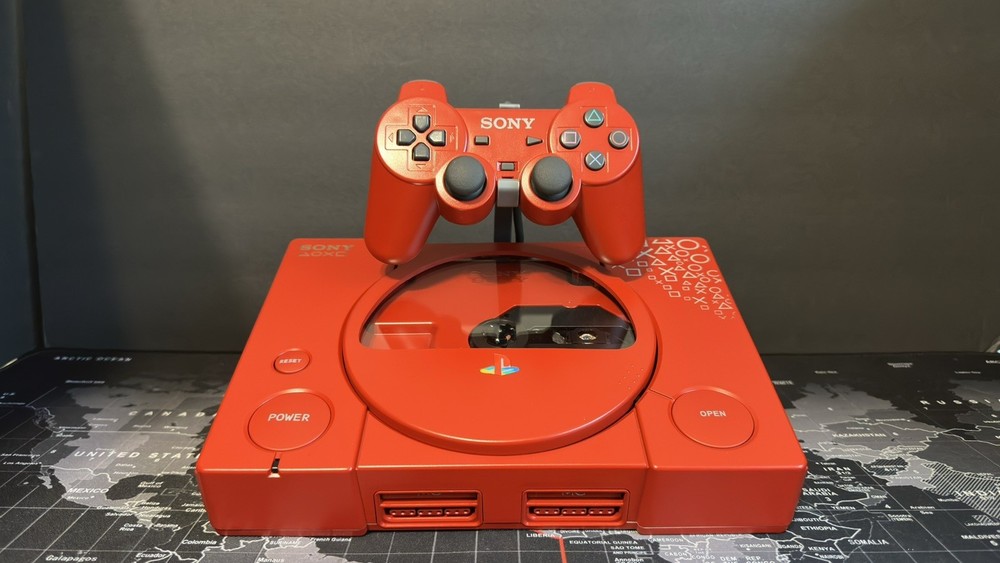 Playstation 1 Console/Controller Display/Stand!-3D PRINTED