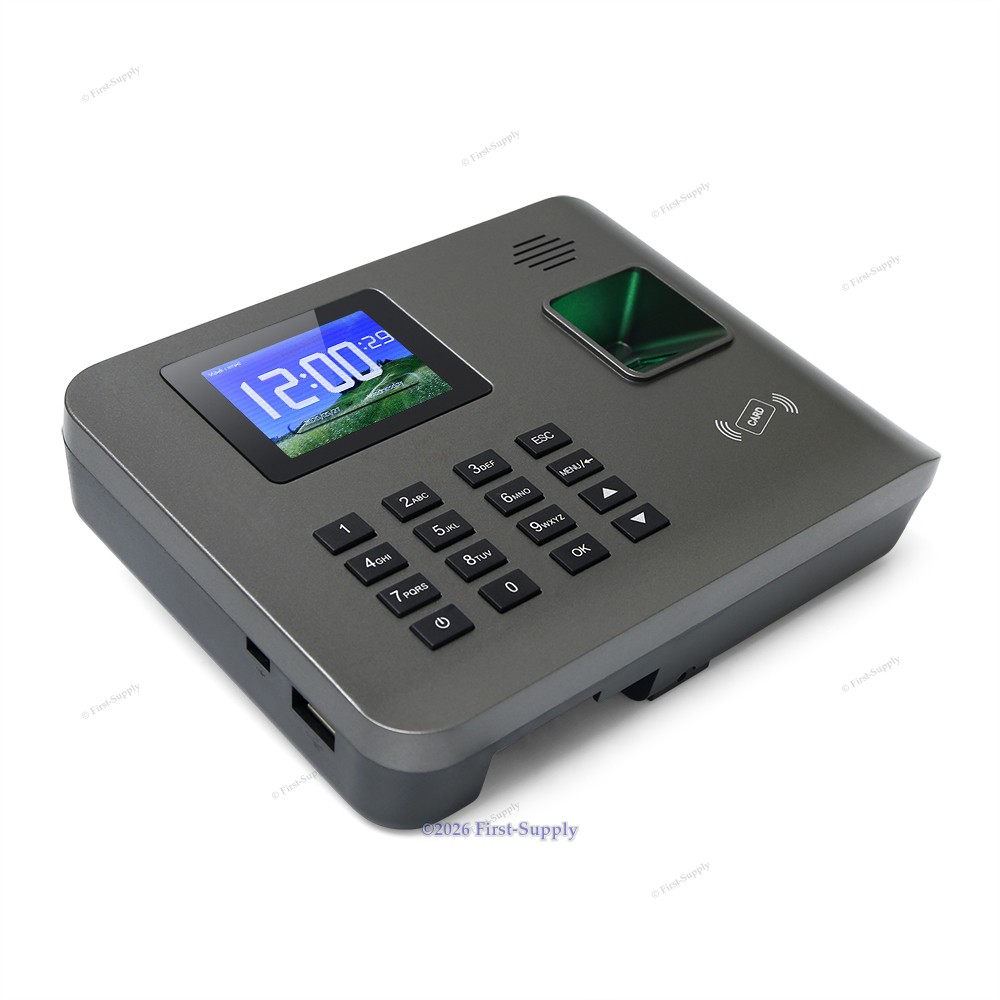 Remote Access Biometric Fingerprint Attendance Time Clock With RFID Card Reader