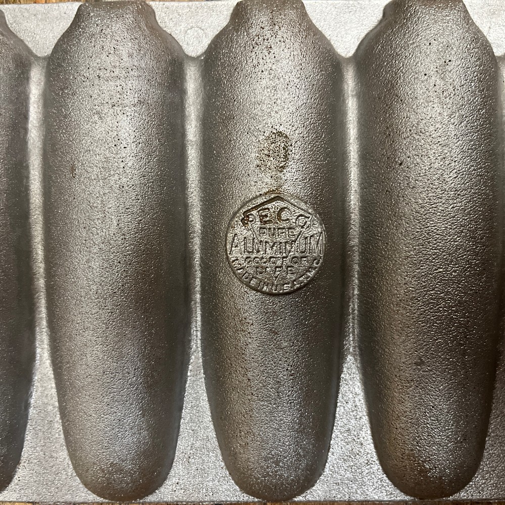 Peco Aluminum Corn Shape Cornbread Pan Corn Shape 7 Section Good For Life