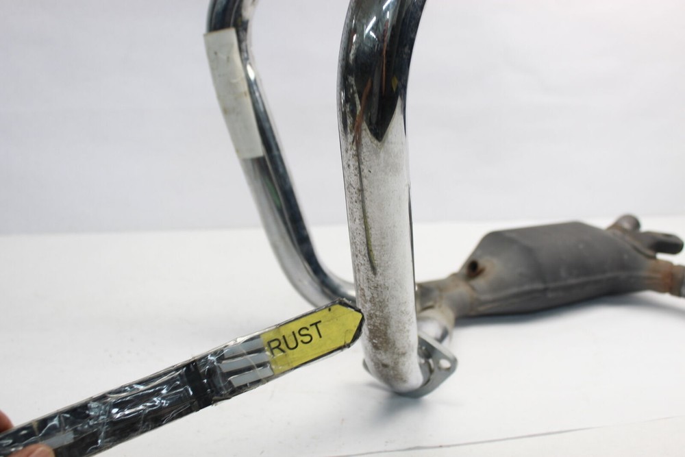 2013 Suzuki GW250 Chrome Exhaust Header