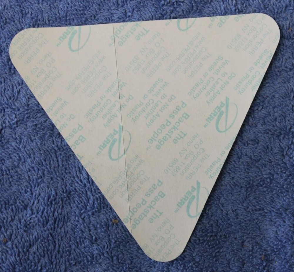 Vintage & Genuine KISS FAREWELL TOUR PERRI Satin Backstage Pass VIP YELLOW