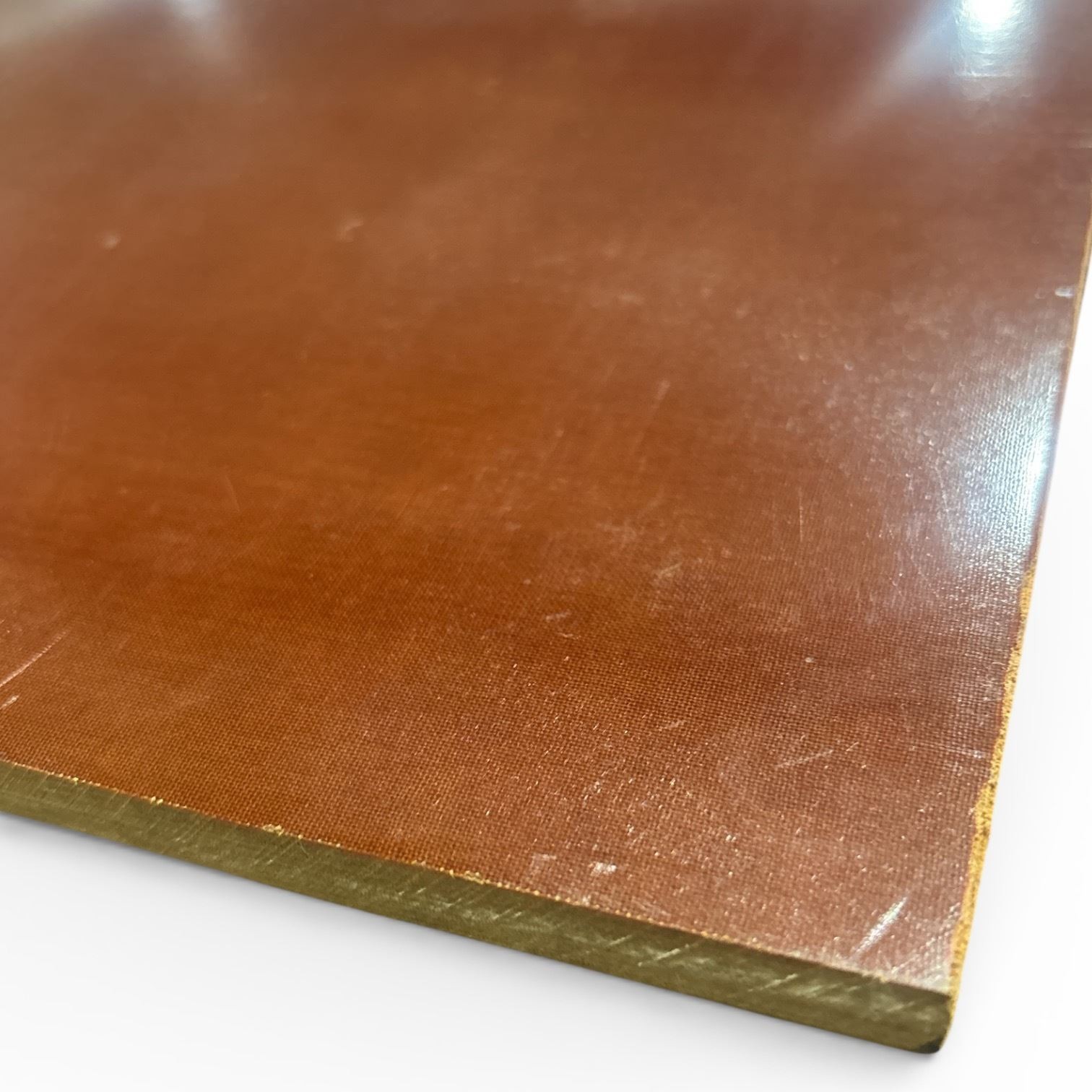 3/8" x 11" x 24", Micarta Phenolic Grade LE Sheet, Plate, Natural