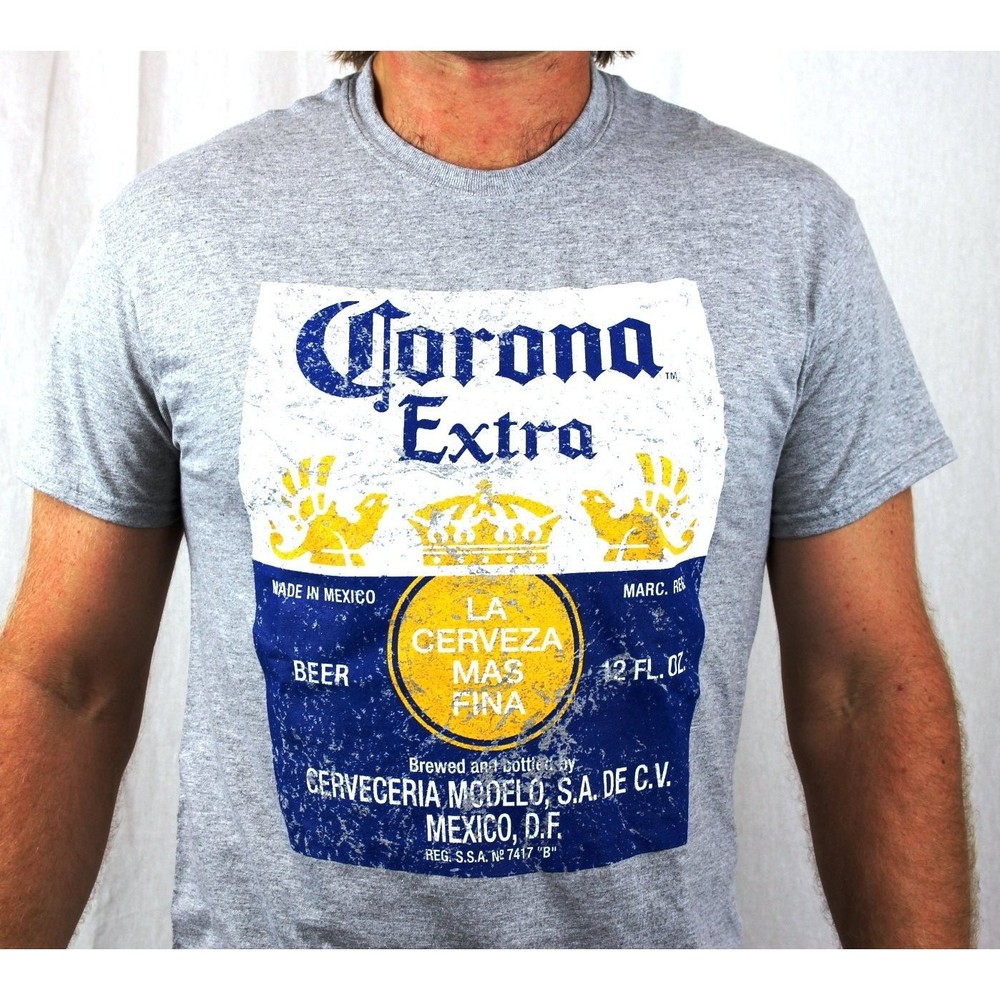 Corona Men's grey T-shirt