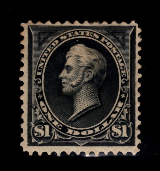 276, $1 Perry 1895 Issue, Mint Hinge Remnants, Fine, Scott $600