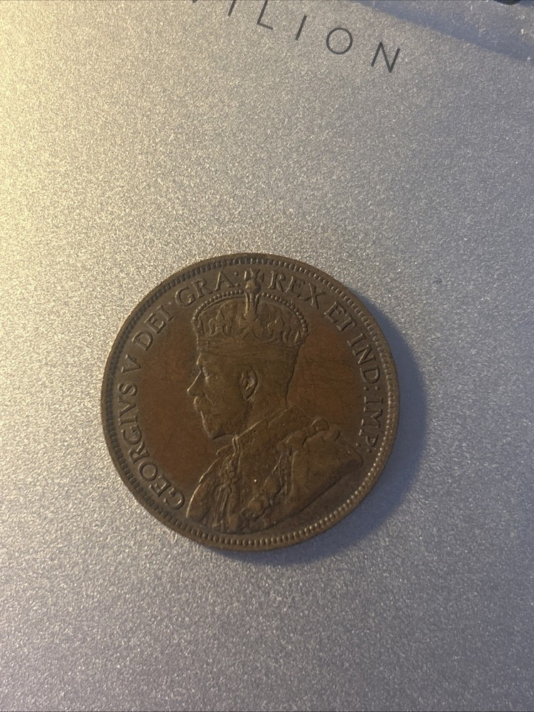 Canada 1918 One Cent Coin George V