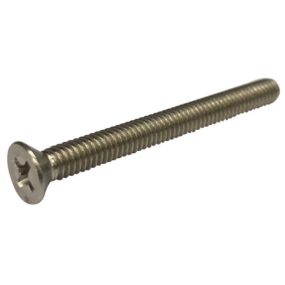 GRAINGER APPROVED 2AE17 MS,#10-32,Plain,2"L,100PK 2AE17