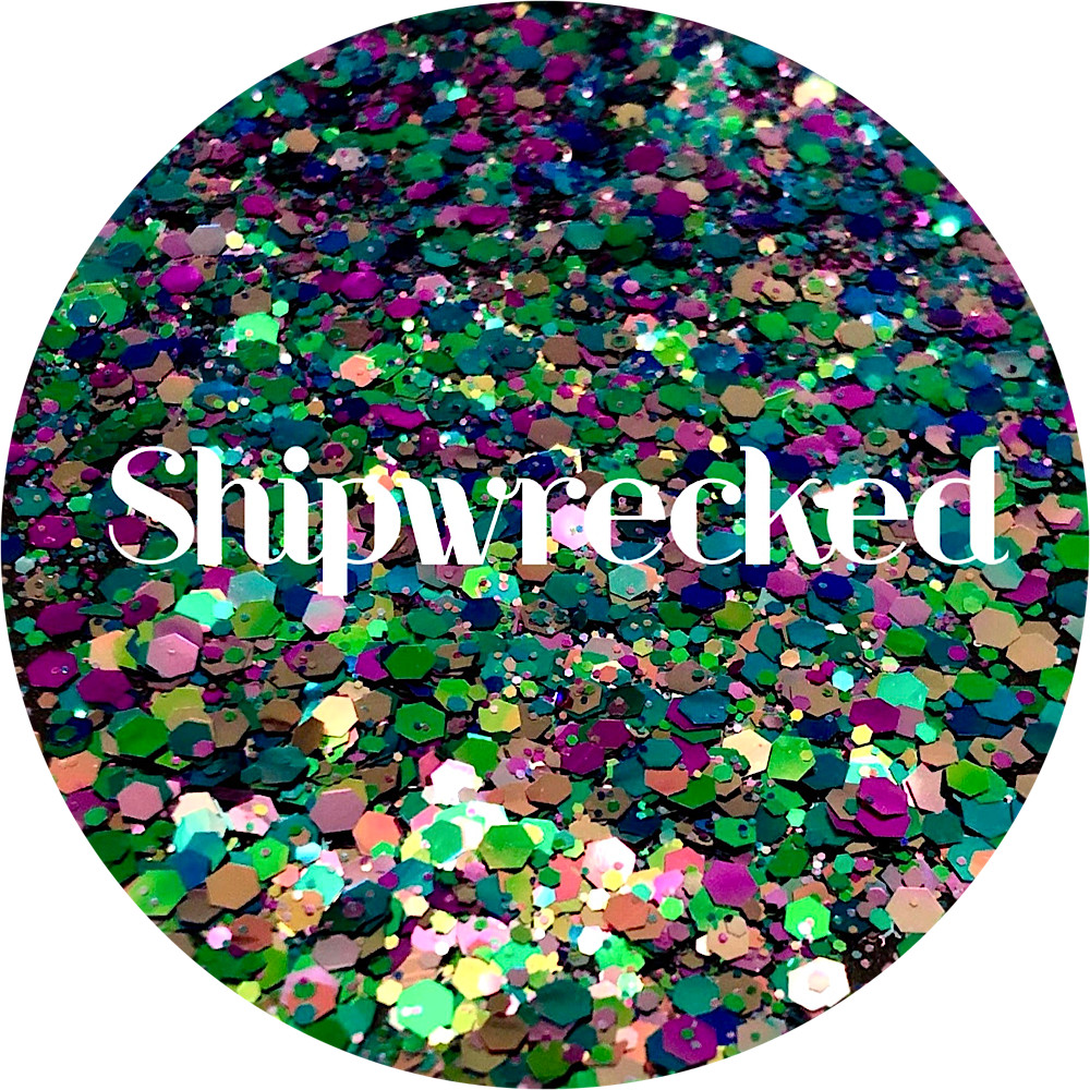 Premium Polyester Glitter - Color Shifting Chunky Mix