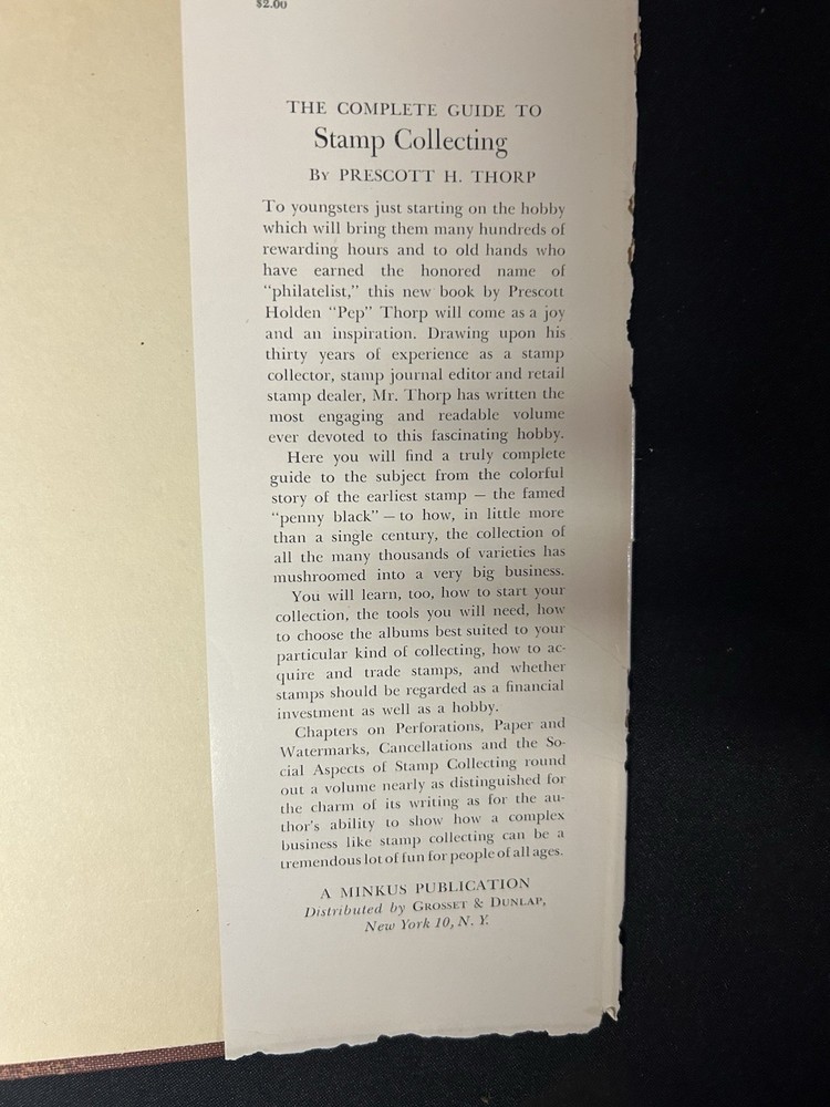 American Stamp Collector's Dictionary, by Harry M. Konweiser, HC 1949