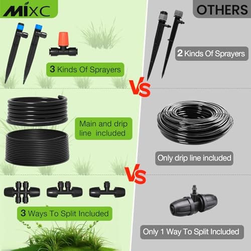 Greenhouse Micro Drip Irrigation Kit Automatic Irrigation System Patio