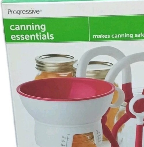Progressive Canning Essentials Kit 3 Piece Set New Open Box