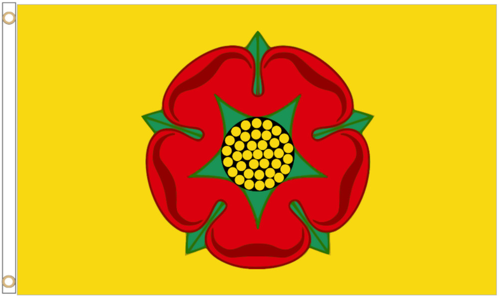 Lancashire Polyester Flag - Choice of Sizes
