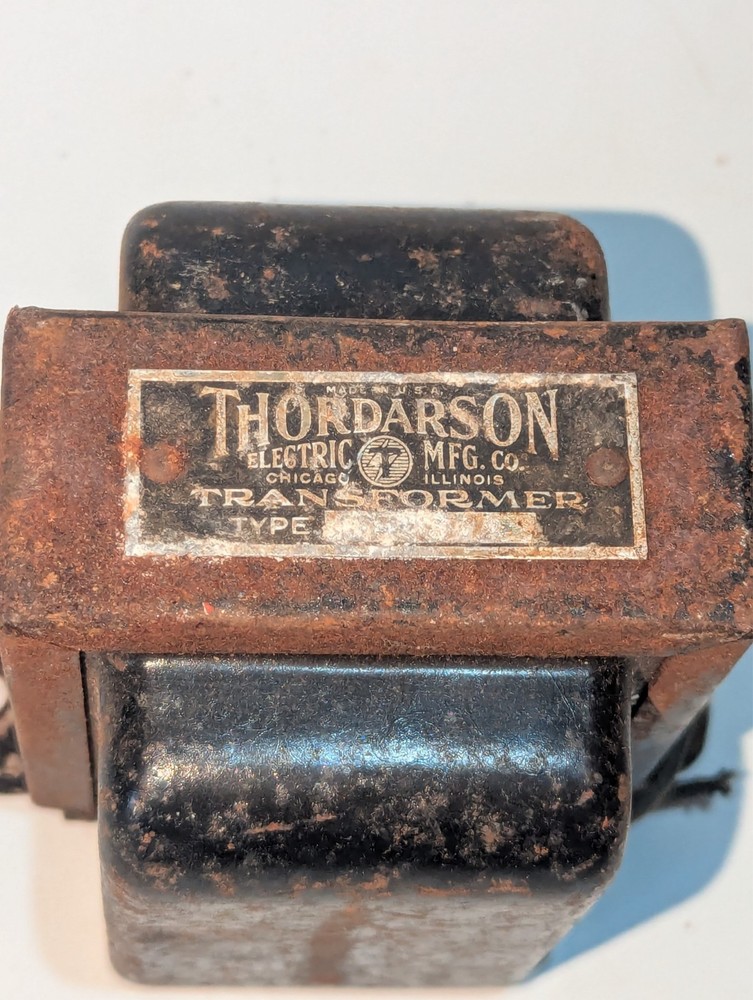 Thordarson Transformer Type ??
