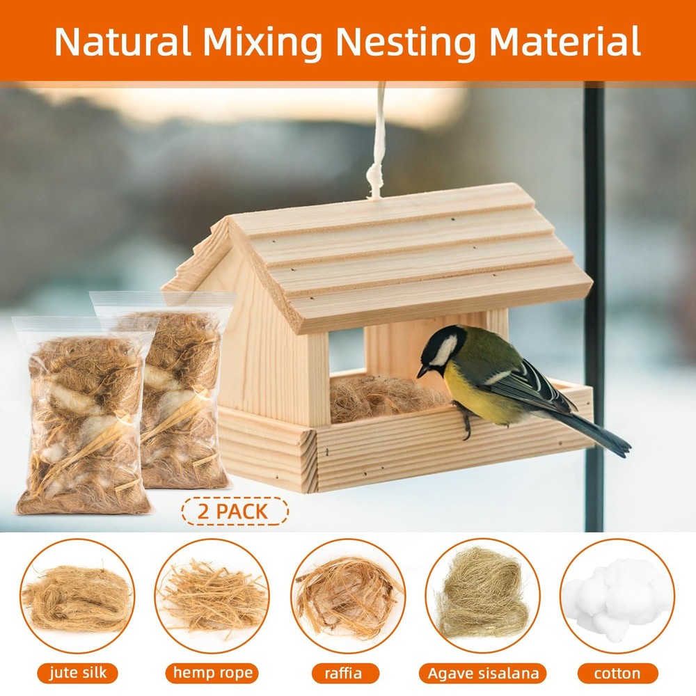 Sukh Bird Nesting Material - Nests Bedding Hummingbird No
