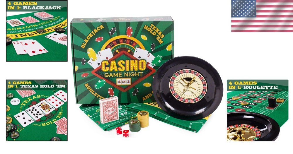 Casino Night Essentials | Blackjack & Roulette