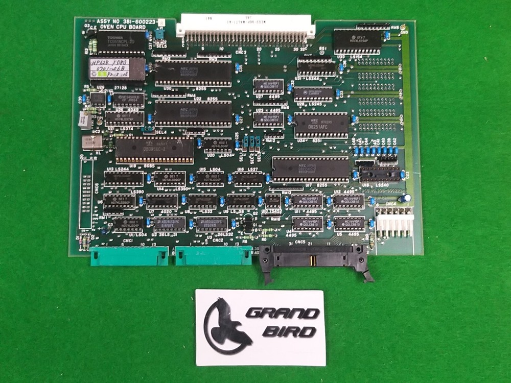 TOKYO ELECTRON 381-600223-8 OVEN CPU BOARD, USED