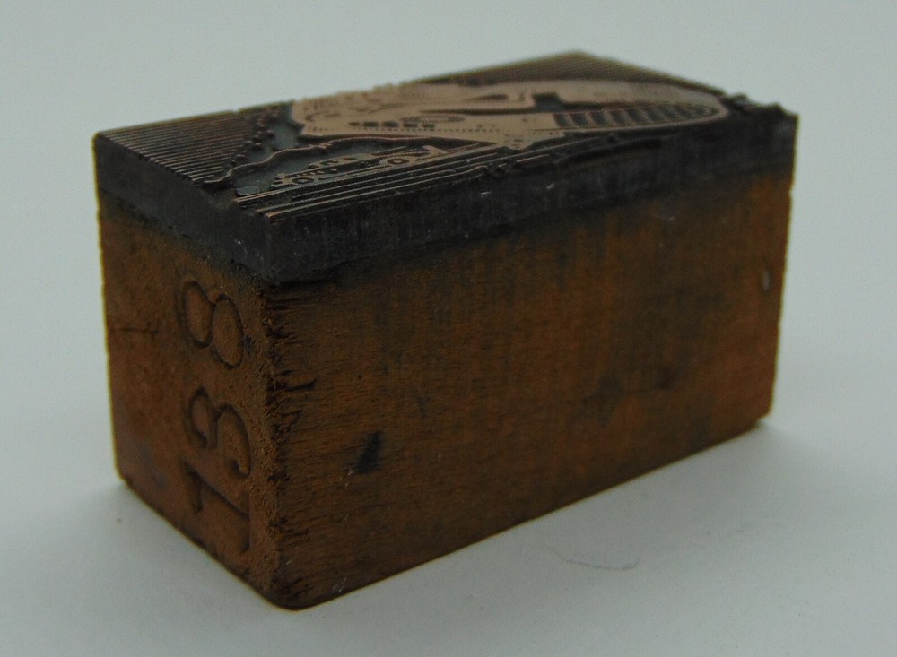 Printing Letterpress Printers Block Car & Part