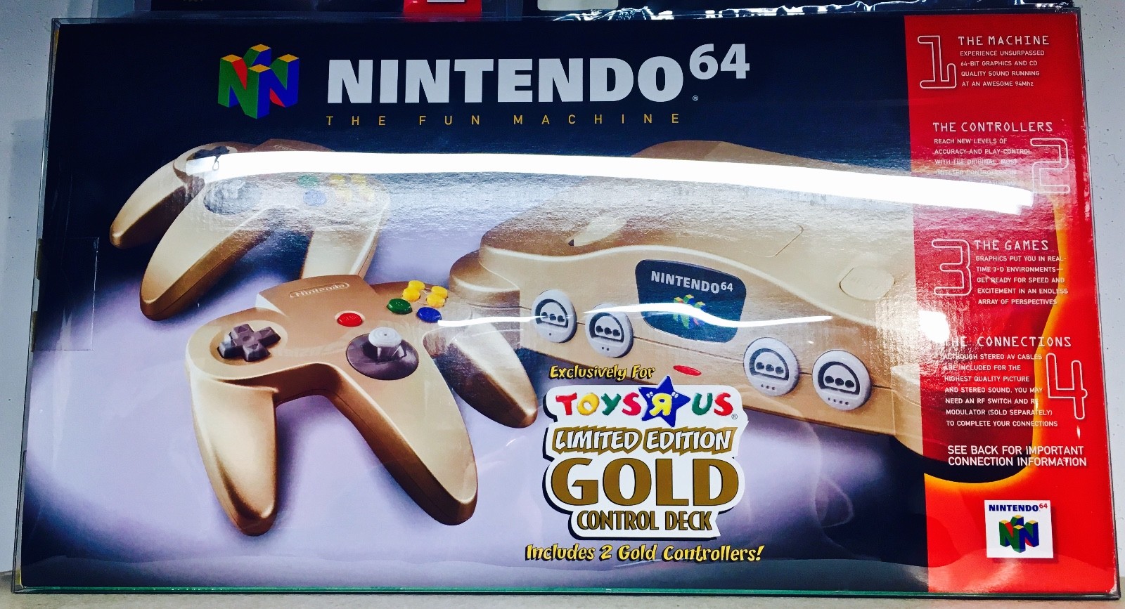 1 Console Box Protector For N64 Atomic Purple Controller Version Nintendo 64